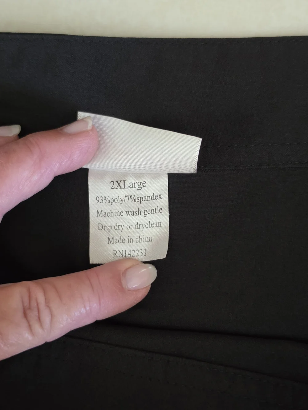EUC RIPSkirt Hawaii Black A-Line Velcro Wrap Skirt XXL - Picture 4 of 6